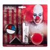 Farby na tvár strašidelný klaun - Make- up set