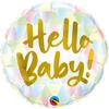 Fóliový balón k narodeniu bábätka Hello Baby! - 46 cm