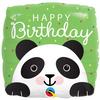 Fóliový narodeninový balón rozkošná usmievavá panda - 46 cm