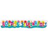 Narodeninový party jamboree banner s maďarským nápisom Boldog Szülinapot! - 148 cm x 27 cm
