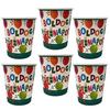 Party poháre Jamboree s maďarským nápisom Boldog Szülinapot - 250 ml, 6 ks