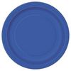 Kráľovské modré - Royal Blue papierové party taniere -23 cm, 8 ks