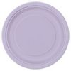 Levandulové  - Lavender papierové party tanire -23 cm, 8 ks