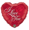 18 inch I Love You Red Rose fóliový balón pre zaľúbených srdce s ružami