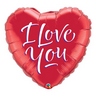 18 inch I Love You Script Modern fóliový balón pre zaľúbených