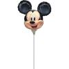 Mickey Mouse Forever Mini Shape Fóliový balón na paličke