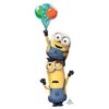 Minions Stacker Multi-Balloon fóliový balón