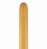 260Q zlaté metalické modelovacie balóny (100 ks/bal)