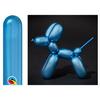 260Q Blue - modré (Chrome) party modelovacie balóny (100 ks/balenie)