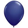 Námornícke modré okrúhle gumené (latexové) balóny, 13 cm 100 ks