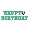 Futbal (Championship) Party - Písmenková girlanda Happy Birthday - 1,5 m