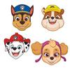 Paw Patrol papierové masky - 8 ks, 4 druhy