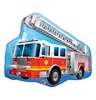 36 inch Red Fire Truck - Hasičské auto Super Shape fóliový balón