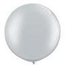 30 inch strieborný metalický latexový balón (2 ks/bal)