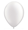 11 inch biely perleťový latexový balón (25 ks/bal)