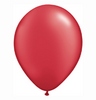 11 inch červený perleťový latexový balón (100 ks/bal)