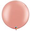 Ružovo zlaté - Rose Gold okrúhle latexové balóny (2 ks/balenie)