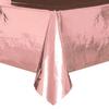 Ružovo zlatý - Rose Gold plastový party obrus - 137 cm x 274 cm