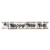 Šerpa s nápisom -Happy New Year - elegantná zlato čierna