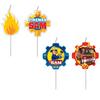 Fireman Sam - požiarnik set party sviečok - 4 ks