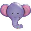 Fóliový balón - hlava slona, Ellie the Elephant, 94 cm