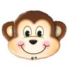 14 inch Mischievous Monkey - Hlava opičky fóliový balón