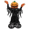 Strašidelná Halloween tekvica Airloonz Fóliový balón 134cm