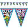 Vlajková girlanda Mickey Rock The House - 230 cm