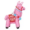 Vzduchový fóliový balón Lama Valentine's Day , 55 cm