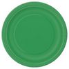 Zelené - Emerald Green papierové party taniere - 23 cm, 8 ks