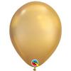 11 inch Chrome Gold - zlaté okrúhle balóny (100 ks/balenie)