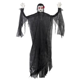 Strašidelné dievča závesná dekorácia na Halloween