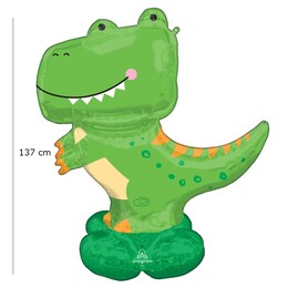 T-Rex Dinosaurus Airloonz fóliový balón 137cm