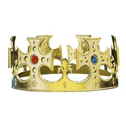 Zlatá kráľovská koruna s kamienkami