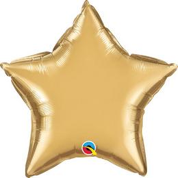 20 inch Grome Gold fóliový balón hviezda